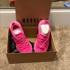 NOBULL Women's Bright Pink Athletic Shoes